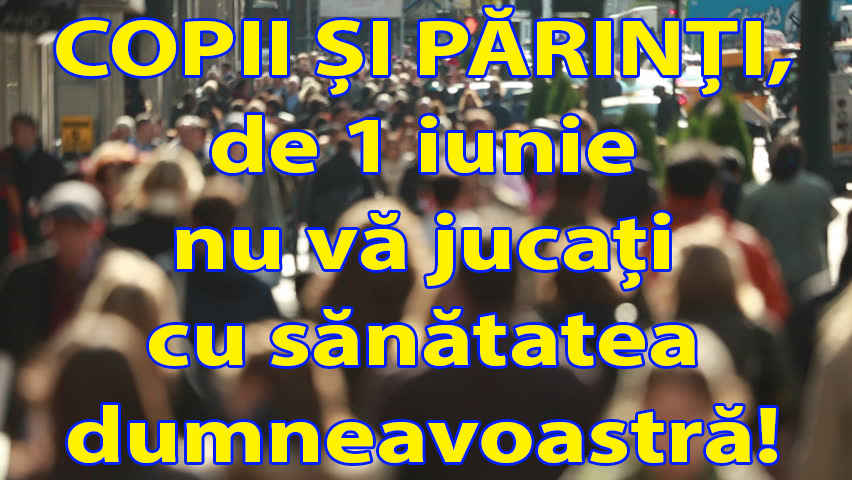 De 1 iunie, DSP Vrancea recomandă: Nu vă jucați cu sănătatea dumneavoastră! post thumbnail