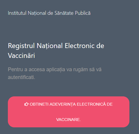 Adeverința de vaccinare poate fi obținută și electronic post thumbnail