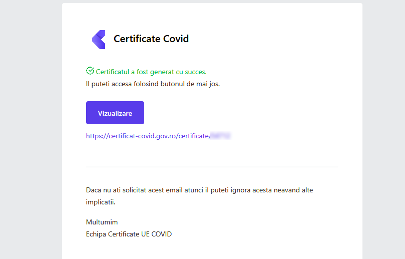 Cum se utilizează platforma de generare a certificatului digital european COVID post thumbnail