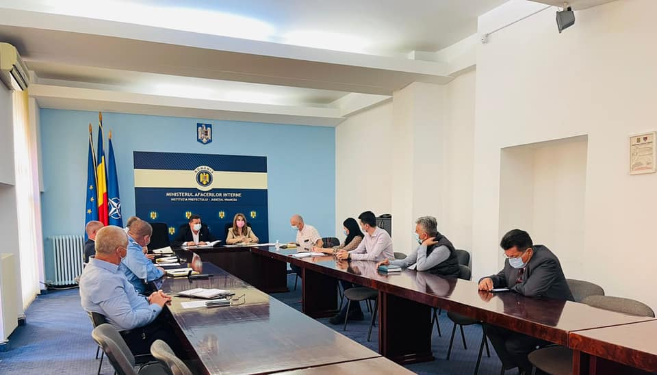 DSP Vrancea, la ședința Grupului tehnic “Operativ Covid-19” post thumbnail