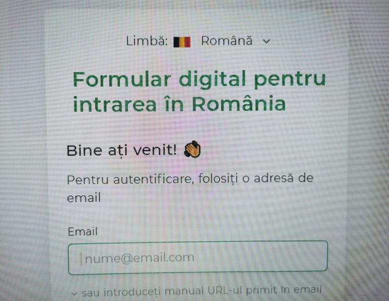 Precizări privind completarea Formularului digital de intrare în România! post thumbnail