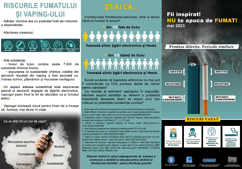 CAMPANIA Fii inspirat! Nu te apuca de fumat! – mai 2023 post thumbnail